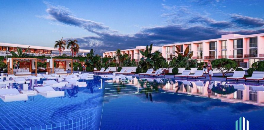 Квартира  2-х ком. в Искеле, Северный Кипр №186392