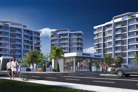 1+1 Lägenhet  i Aksu, Antalya, Turkiet Nr. 182819 - 1