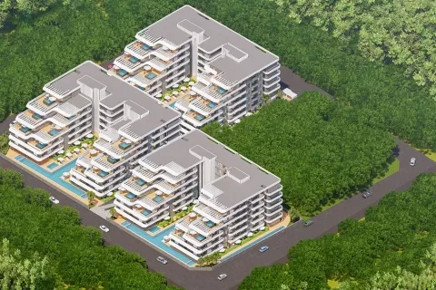 Продажа квартиры  в Аксу, Анталье, Турция 1+1, 90м2, №182863 – фото 4