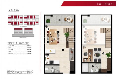 Kontor  i Bursa, Tyrkia Nr. 192507 - 21