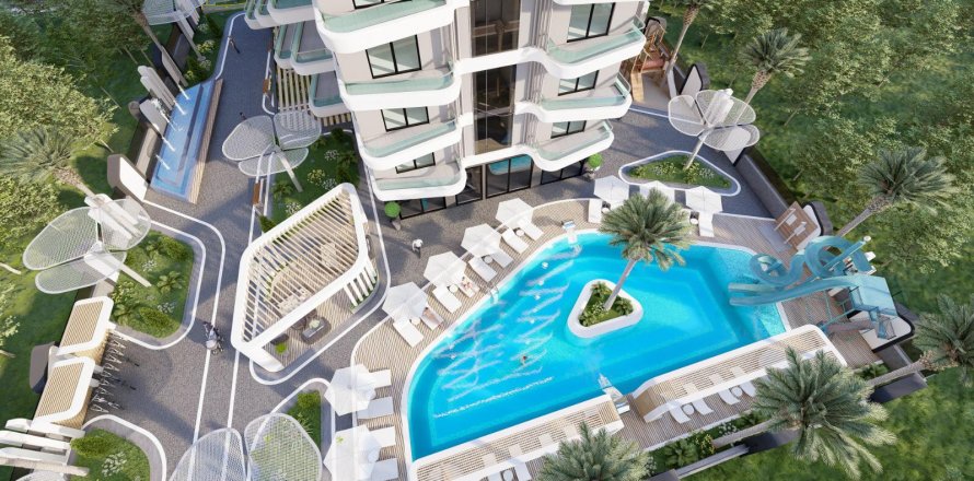 1+1 Apartment  in Alanya, Antalya, Turkey No. 185829
