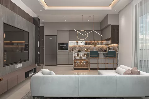 1+1 Lejlighed  i Aksu, Antalya, Tyrkiet Nr. 183229 - 18