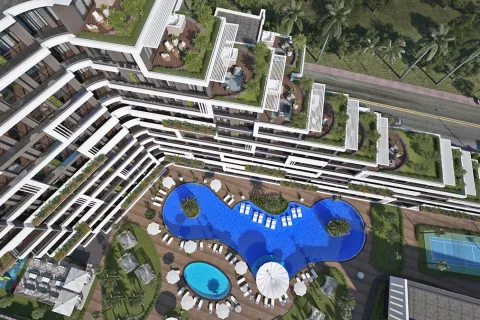 1+1 Lejlighed  i Aksu, Antalya, Tyrkiet Nr. 183230 - 16