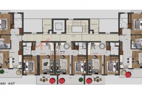 Продажа квартиры  в Аксу, Анталье, Турция 4+1, 185м2, №191847 – фото 20