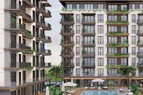 Продажа квартиры  в Аксу, Анталье, Турция 1+1, 75м2, №182963 – фото 1