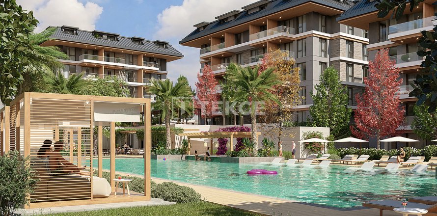 Квартира 4+1 в Аланье, Анталья, Турция №159244