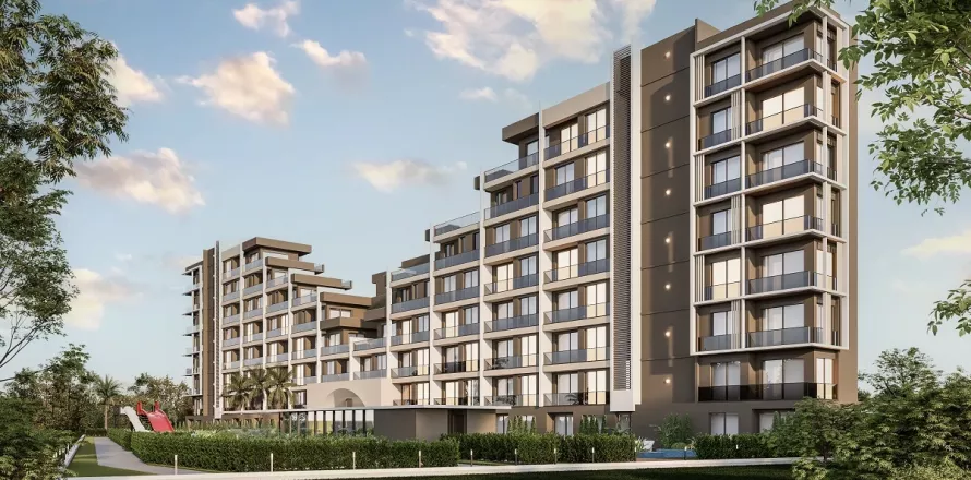 Квартира  1+1 в Аксу, Анталья, Турция №189424