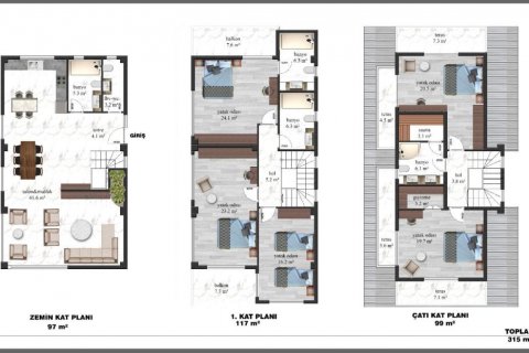 Villa  in Kargicak, Alanya, Antalya, Türkei Nr. 190579 - 7