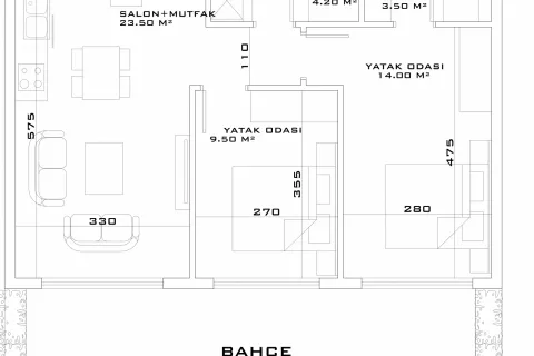 2+1 Wohnung in Aksu, Antalya, Türkei Nr. 182874 - 26