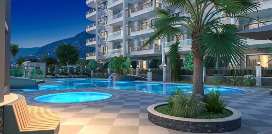 Квартира  1+1 в Аланье, Анталья, Турция №211508