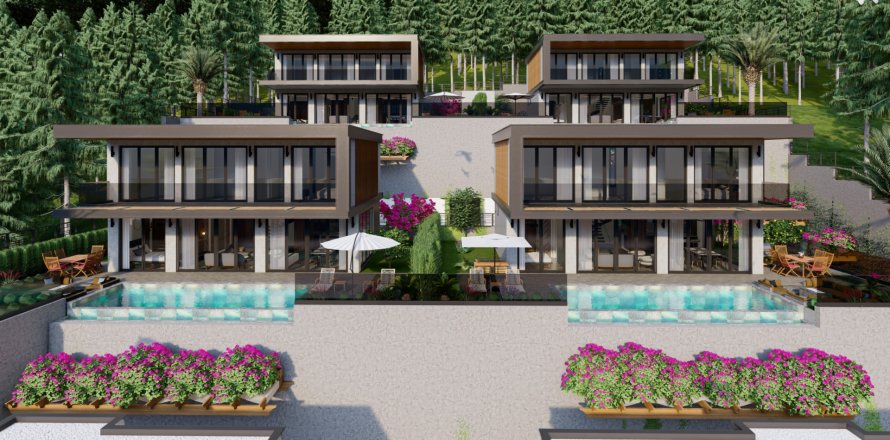 Квартира  8+1 в Аланье, Анталья, Турция №185713