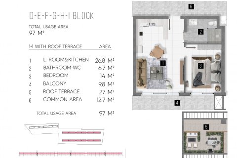 Leilighet  i Famagusta,  Nr. 210645 - 19