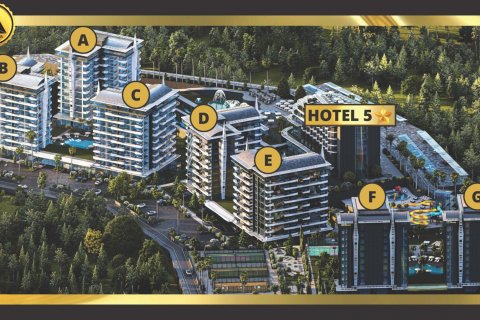 Продажа квартиры  в Авсалларе, Анталье, Турция 1+1, 51м2, №188828 – фото 1