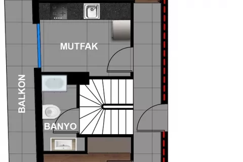 Продажа квартиры  в Мугле, Турция 3+1, 224.35м2, №183398 – фото 12