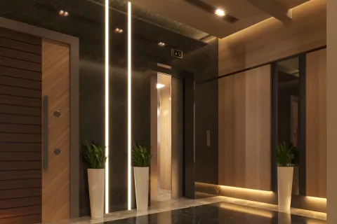 آپارتمان در  Kepez ، امارات متحده عربی 2 خوابه ، 99 متر مربع.  شماره 183399 - 14