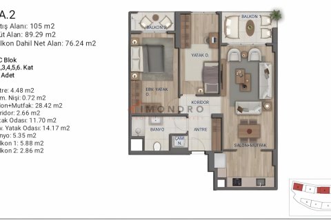 Daire 3+1 Ümraniye, İstanbul, Türkiye №211729 - 28