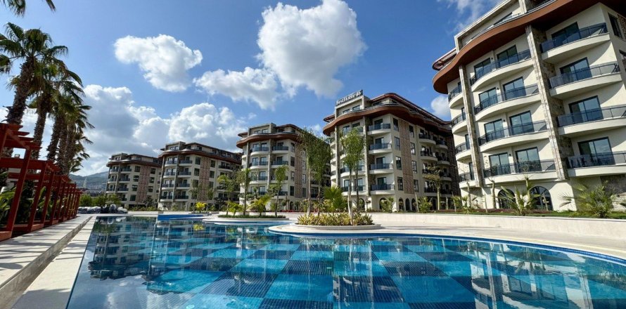 1+1 Lejlighed i Oba, Antalya, Tyrkiet Nr. 192049