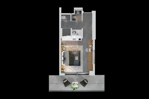 Продажа квартиры  в Фамагусте, Северный Кипр студия, 46м2, №187694 – фото 7