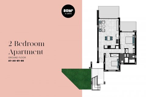 آپارتمان در  Esentepe ، ترکیه 80 متر مربع.  شماره 210617 - 5