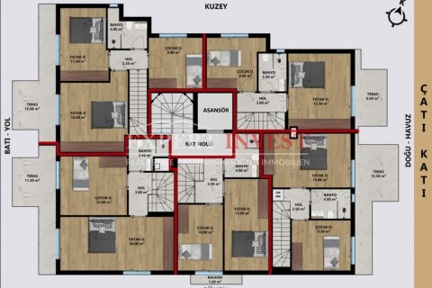 آپارتمان در Muratpasa،  Antalya ، ترکیه 120 متر مربع.  شماره 206903 - 9