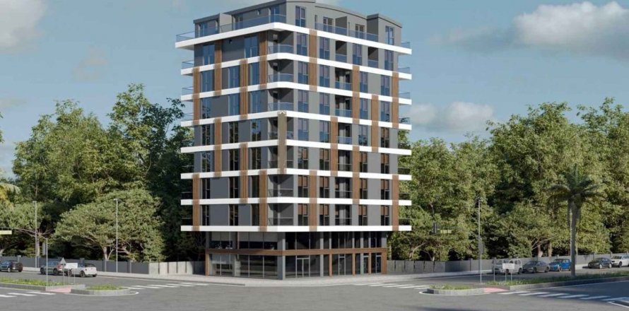 Daire  1+1  Muratpaşa, Antalya, Türkiye №206843