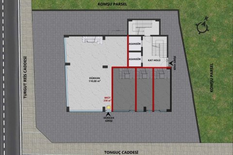 Daire  1+1  Muratpaşa, Antalya, Türkiye №206843 - 7