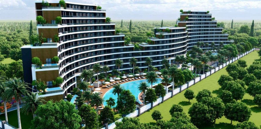 آپارتمان در Altintash،  Aksu ، ترکیه 1 خوابه ، 46 متر مربع.  شماره 206845