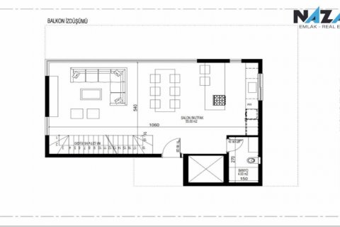 آپارتمان در  Alanya ، ترکیه 4 خوابه ، 525 متر مربع.  شماره 211257 - 26
