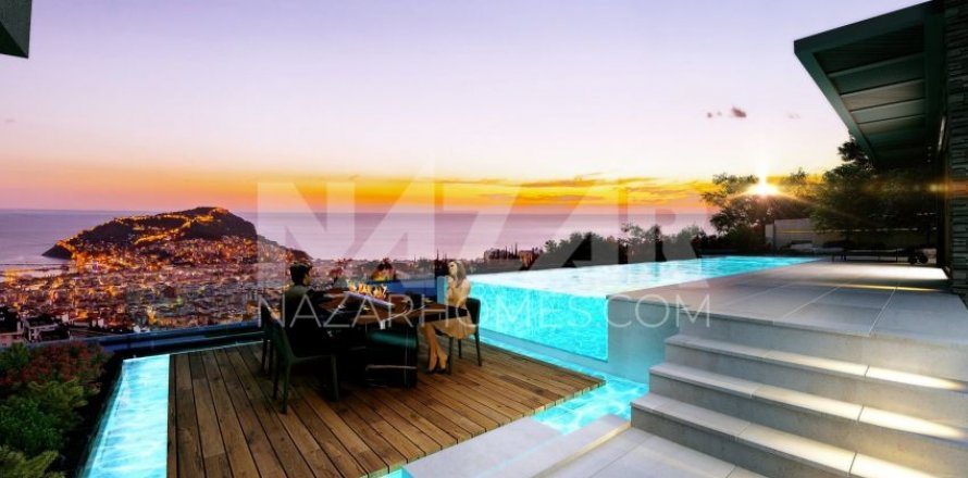 Квартира  4+1 в Аланье, Анталья, Турция №211258