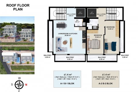 Продажа виллы  в Аланье, Анталье, Турция 3+2, 248м2, №192151 – фото 24