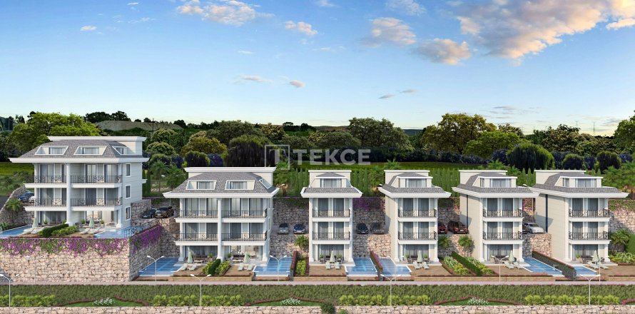 Вилла  3+2 в Аланье, Анталья, Турция №192151