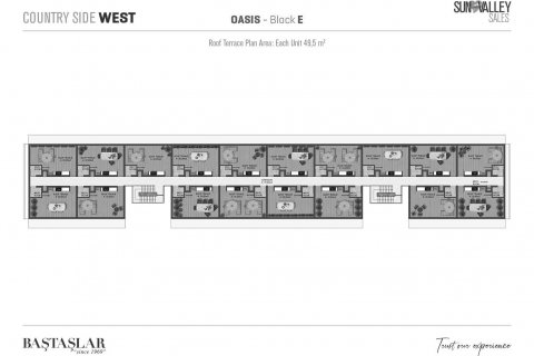 Продажа квартиры  в Северном Кипре 1+1, 41м2, №189068 – фото 2