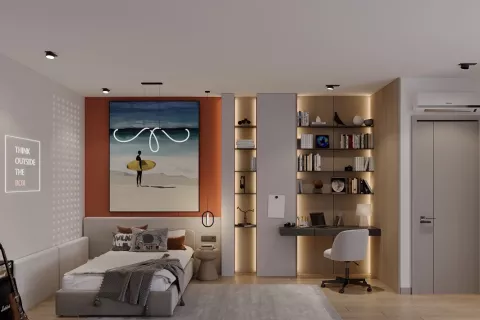 2+1 Lejlighed  i Mugla, Tyrkiet Nr. 183561 - 13