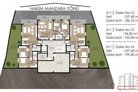 Daire  3+1  Mudanya, Bursa, Türkiye №192875 - 21