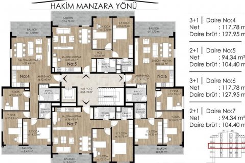 Daire  3+1  Mudanya, Bursa, Türkiye №192875 - 22