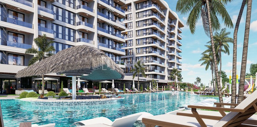 Пентхаус  4+1 в Аланье, Анталья, Турция №193638