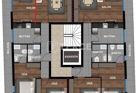 Apartment for sale  in Antalya, Turkey, 1 bedroom, 60m2, No. 193640 – photo 6