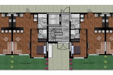 Lejlighed  i Antalya, Tyrkiet Nr. 188687 - 13