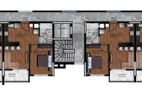 Lejlighed  i Antalya, Tyrkiet Nr. 188687 - 14