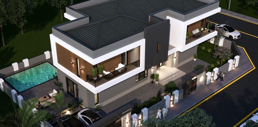 Вилла  5-х ком. в Анталье, Турция №169930