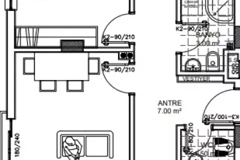 2+1 Lägenhet i Kepez, Canakkale, Turkiet Nr. 183010 - 5