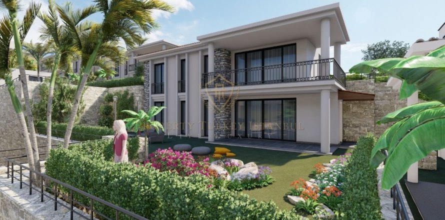 ویلا در Bodrum ، ترکیه 2 خوابه ، 65 متر مربع. شماره 161527