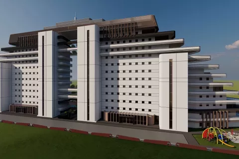 Продажа квартиры  в Аксу, Анталье, Турция 1+1, 93м2, №182890 – фото 17