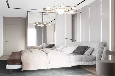 آپارتمان در  Kepez ، امارات متحده عربی 1 خوابه ، 58.5 متر مربع.  شماره 182922 - 26