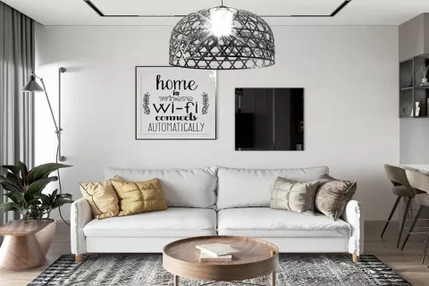 آپارتمان در  Kepez ، امارات متحده عربی 1 خوابه ، 58.5 متر مربع.  شماره 182922 - 21