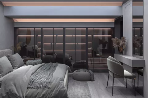 1+1 Leilighet  i Mugla, Tyrkia Nr. 183506 - 26