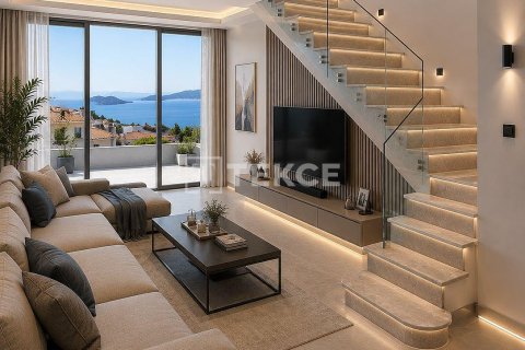 2+1 Villa  i Kas, Antalya, Turkiet Nr. 191643 - 24