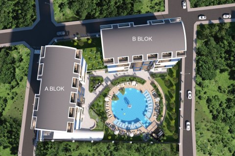 1+1 Leilighet  i Alanya, Antalya, Tyrkia Nr. 34316 - 19