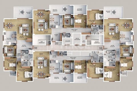 3+1 Wohnung  in Trabzon, Türkei Nr. 192716 - 12