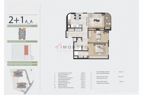 Продажа квартиры  в Газиосманпаше, Стамбуле, Турция 4+1, 307м2, №191413 – фото 5